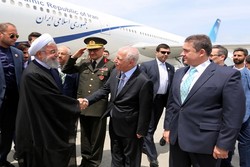 الرئيس الإيراني يصل إلى تركيا