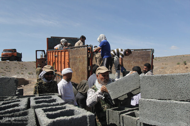 اردوی جهادی در مناطق محروم نهبندان