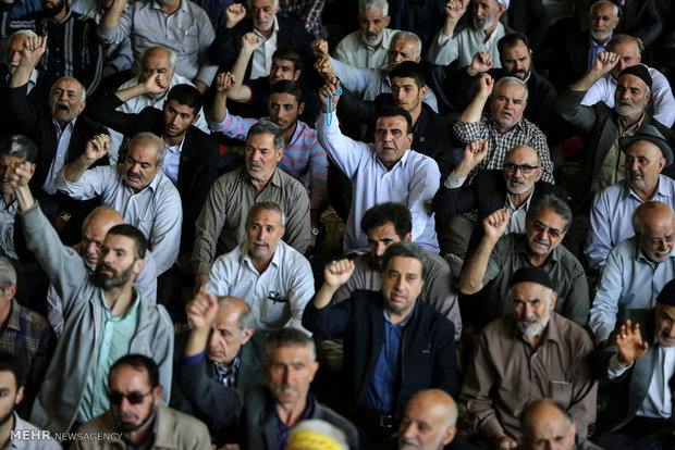 Tahran'da yeniden İsrail karşıtı gösteri yapıldı