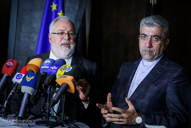 ایرانی بجلی کے وزیر سے یورپی یونین کے ادارہ توانائی کے سربراہ کی ملاقات