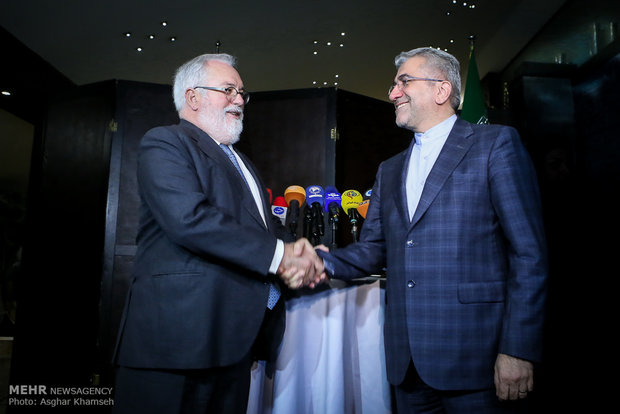 Energy min., EU’s top energy commissioner meet in Tehran