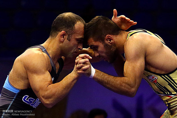 Iran finishes runner-up at military Greco-Roman wrestling c'ship