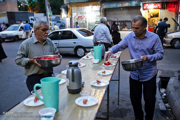 Public Iftar ceremonies in Ramadan