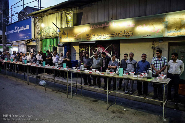 Public Iftar ceremonies in Ramadan