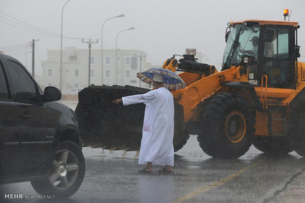 طوفان مکونو در عمان