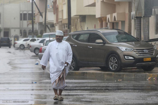 طوفان مکونو در عمان