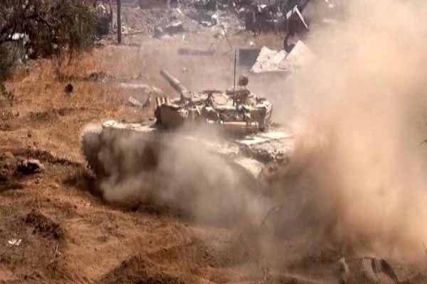 عملیات ارتش سوریه در بادیه السویداء از سه محور ضد داعش