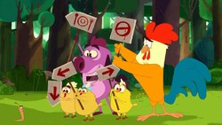“Roobi and Chickens” by Babak Nekooei and Behnood Nekooei