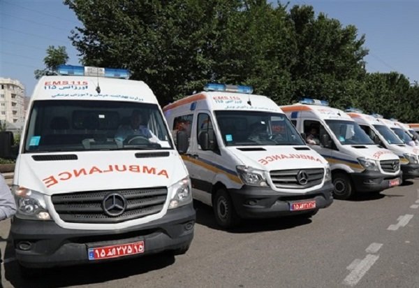 ۴ آمبولانس برای بیماران مشکوک به کرونا در اهواز آماده شد