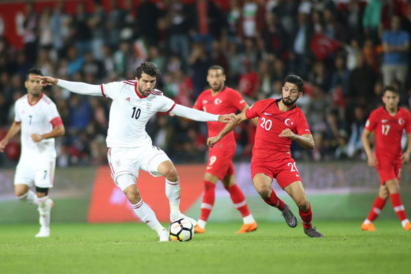 VIDEO: Iran vs Turkey friendly football match
