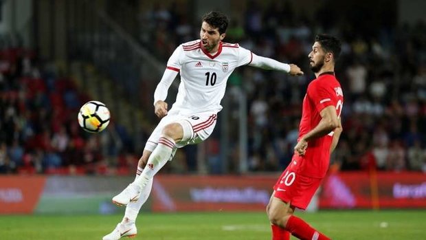 ايران تخسر مباراتها الودية امام تركيا 2-1 