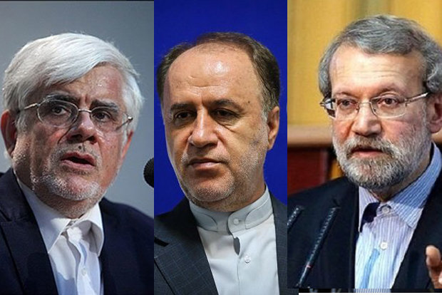 Iranian parliament speaker's race; Aref, Larijani, Hajibabaie to vie for best seat