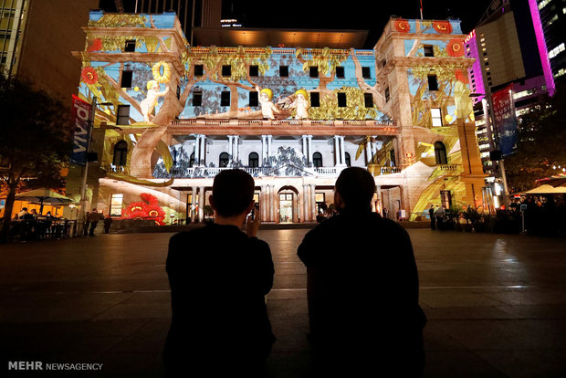 Fotoğraf: Sidney'de ışık festivali