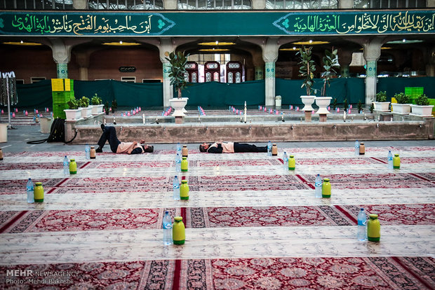 Kum kentinde büyük iftar ziyafeti