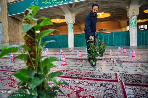 Kum kentinde büyük iftar ziyafeti