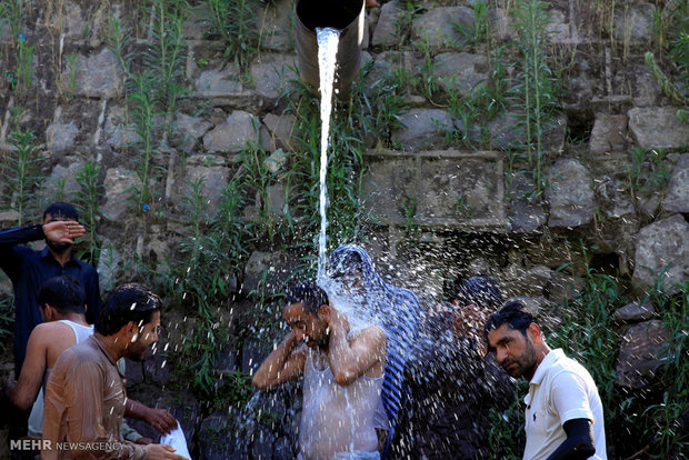 گرمای شدید در کراچی‎