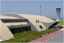 A view of  Sulaymaniyah International Airport