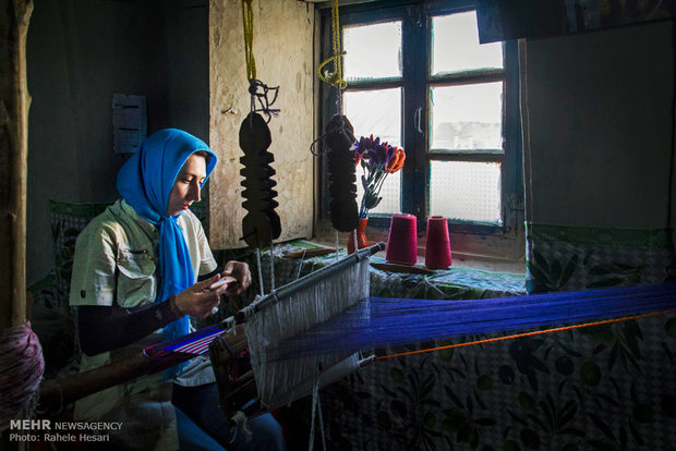 Silk farming and weaving in Iran’s Golestan province