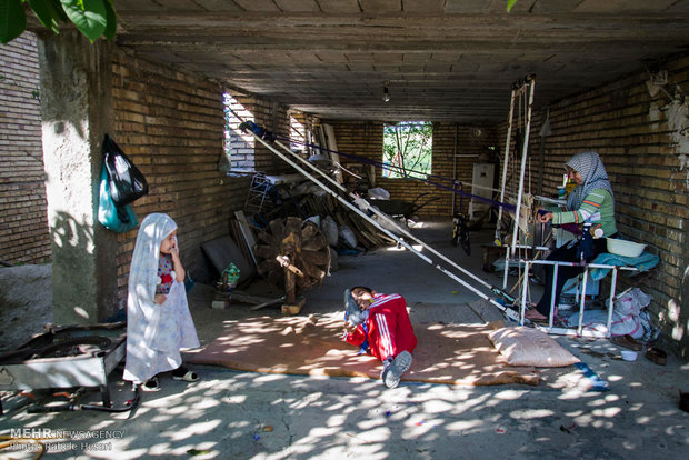 Silk farming and weaving in Iran’s Golestan province