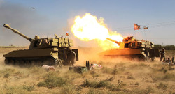 حشد الشعبی نے سامراء میں داعش کے ٹھکانوں کو نشانہ بنایا