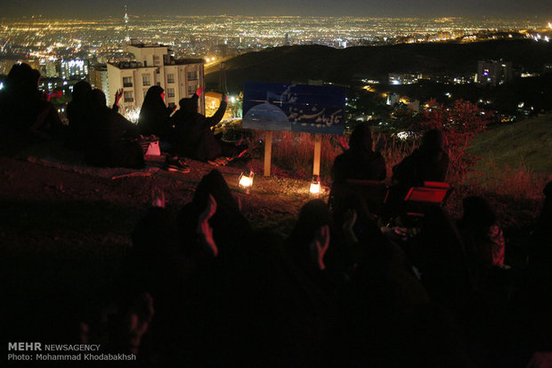 مراسم احياء ليلة ۱۹ من رمضان المبارك في طهران