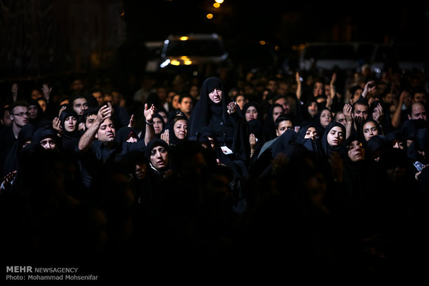 مراسم احیای شب نوزدهم ماه رمضان در تهران