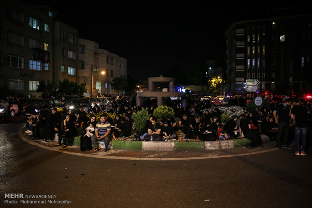 مراسم احیای شب نوزدهم ماه رمضان در تهران
