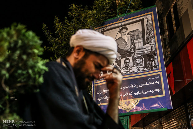 مراسم احیای شب بیست و یکم ماه مبارک رمضان در تهران -