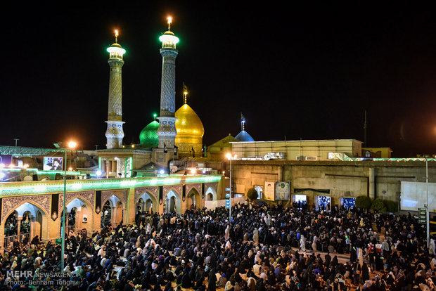 مراسم احیا شب بیست و یکم ماه رمضان در تهران