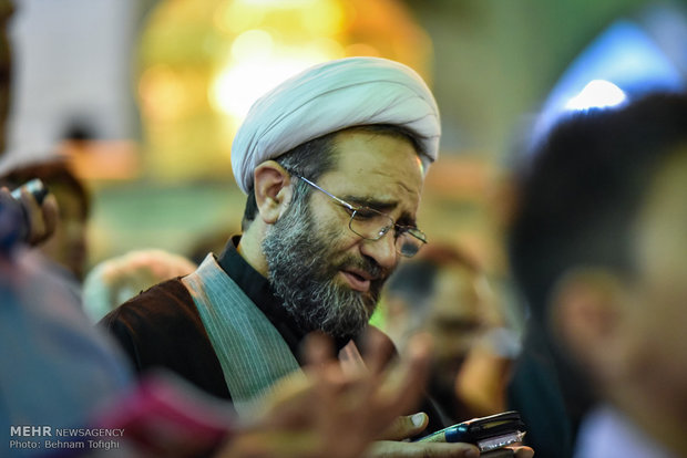 مراسم احياء ليلة 21 من رمضان المبارك في طهران  5
