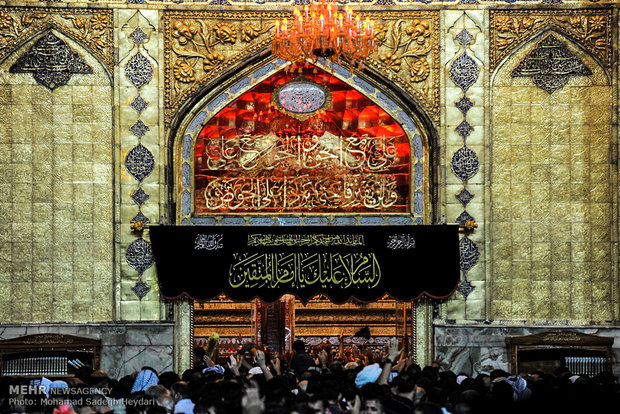 مراسم احیا شب بیست و یکم ماه رمضان در نجف اشرف‎‎