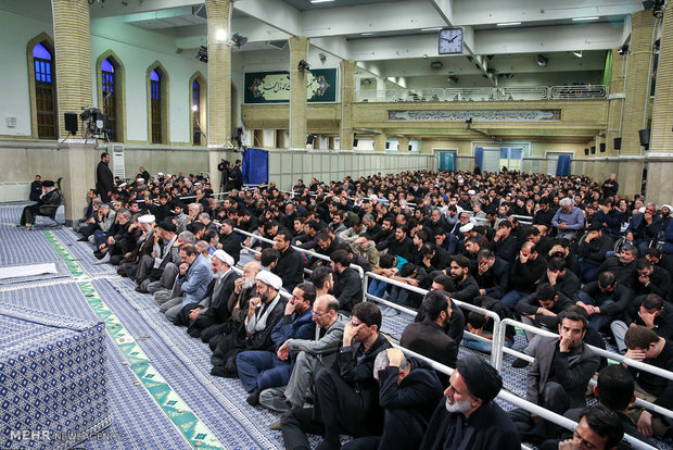 مراسم سوگواری سالروز شهادت امیرالمؤمنین در حسینیه امام خمینی (ره)