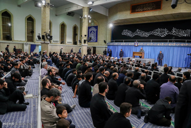 مراسم سوگواری سالروز شهادت امیرالمؤمنین در حسینیه امام خمینی (ره)