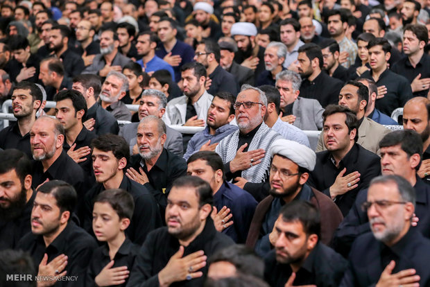 مراسم سوگواری سالروز شهادت امیرالمؤمنین در حسینیه امام خمینی (ره)