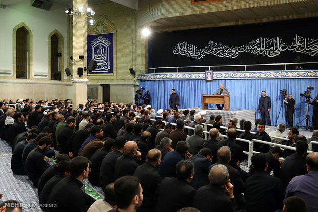 مراسم سوگواری سالروز شهادت امیرالمؤمنین در حسینیه امام خمینی (ره)