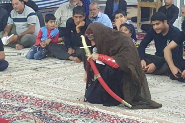 مجلس تعزیه شهادت حضرت علی (ع) در مناطق مختلف شهر یاسوج برگزار شد