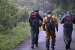 ۶ فرد گرفتار در ارتفاعات بندرخمیر نجات یافتند