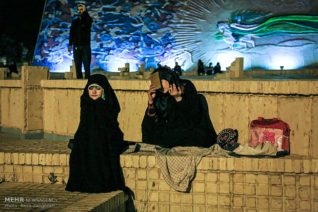 مراسم احیای شب بیست و سوم ماه رمضان در همدان