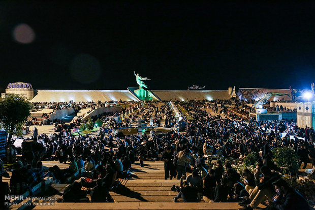 مراسم احیای شب بیست و سوم ماه رمضان در همدان