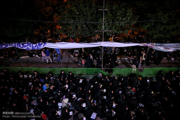 مراسم احیای شب بیست و سوم ماه رمضان در تهران