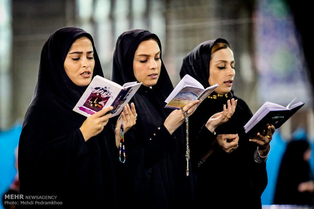 مراسم احیای شب بیست و سوم ماه رمضان در اهواز 