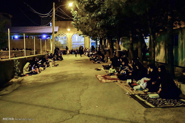 مراسم احیای شب بیست و سوم ماه رمضان در مصلای الغدیر خرم آباد