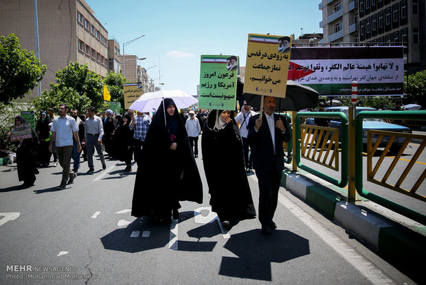 Intl. Quds Day rallies in Tehran