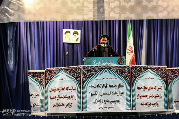 راهپیمایی روز قدس در زنجان - کراپ‌شده