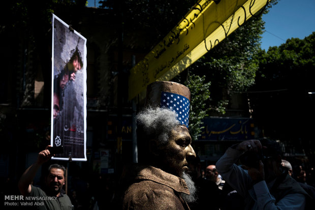 راهپیمایی روز قدس در تبریز