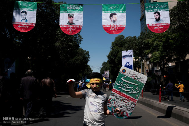 راهپیمایی روز قدس در تبریز
