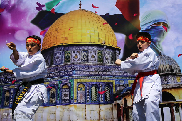 راهپیمایی روز قدس در تهران - ۱