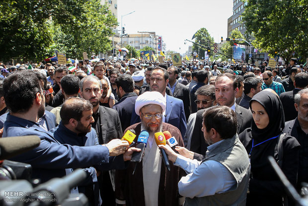 راهپیمایی روز قدس در تهران