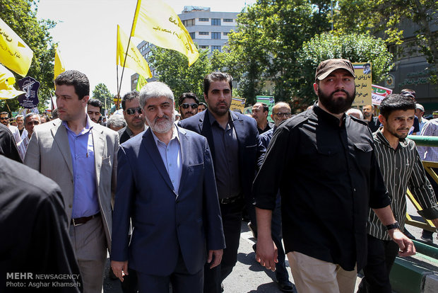 راهپیمایی روز قدس در تهران