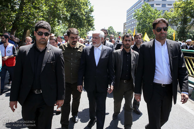 راهپیمایی روز قدس در تهران